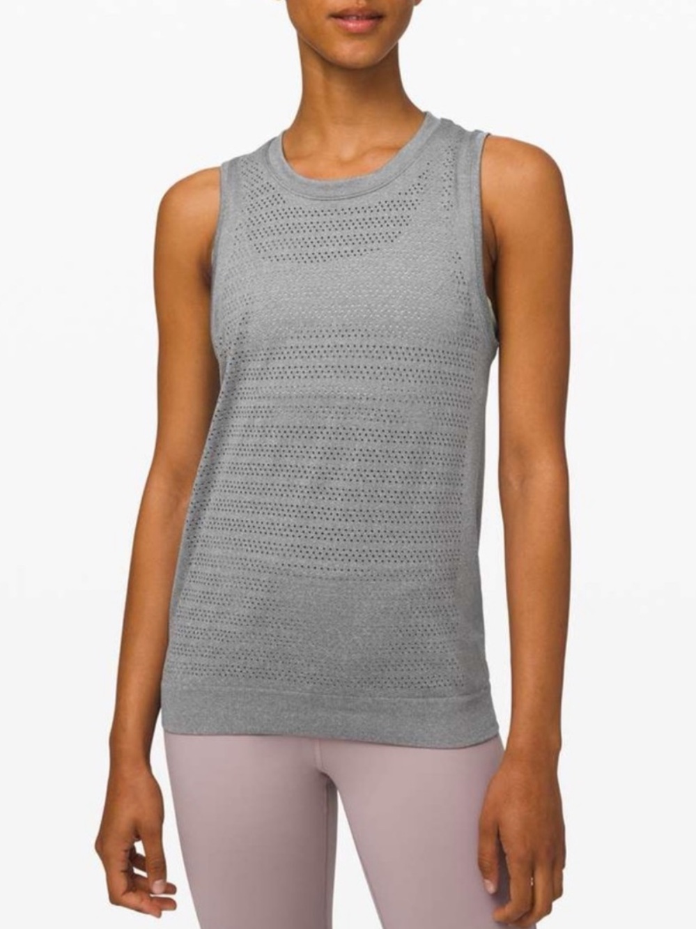 Lululemon Breeze By Tank Size 6 Gray NWOT